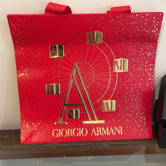 ♥️Giorgio Armani red clutch